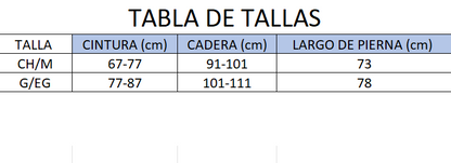 Malla jaspe deportiva de microfibra dama