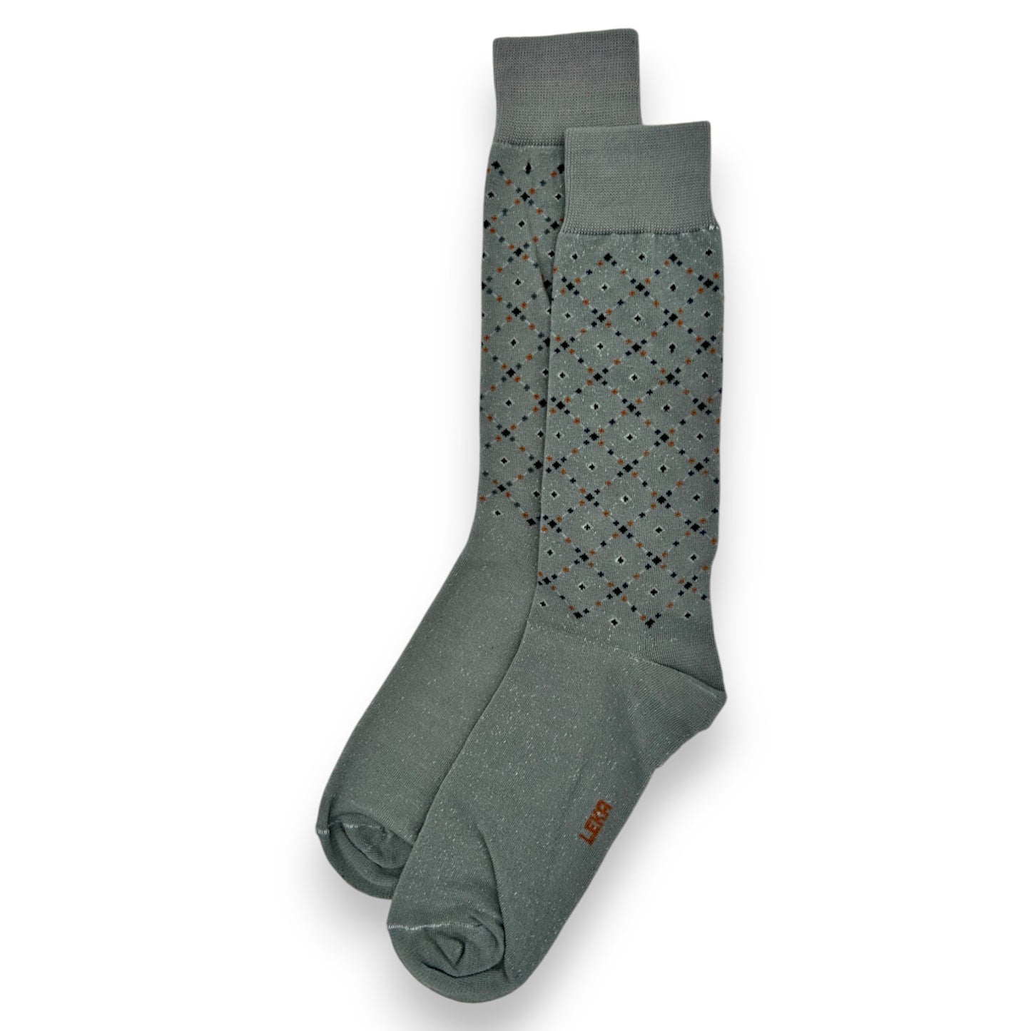 Calcetines de algodón premium leka caballero paquete de 6