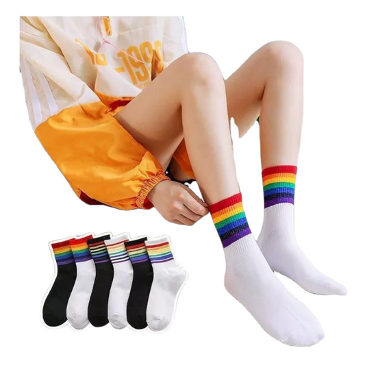 Calcetas Pride Rainbow Arcoiris LGBT unitalla