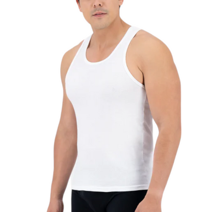 Camiseta RIB 2X2 blanca caballero #450