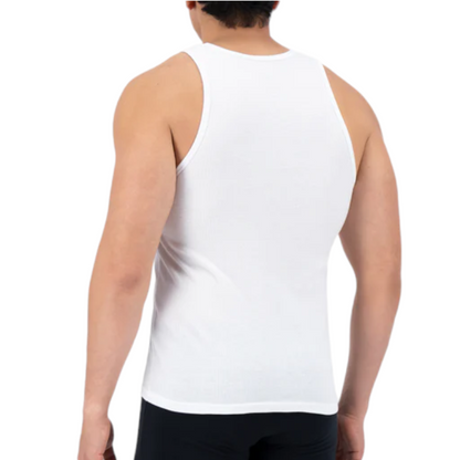 Camiseta RIB 2X2 blanca caballero #450