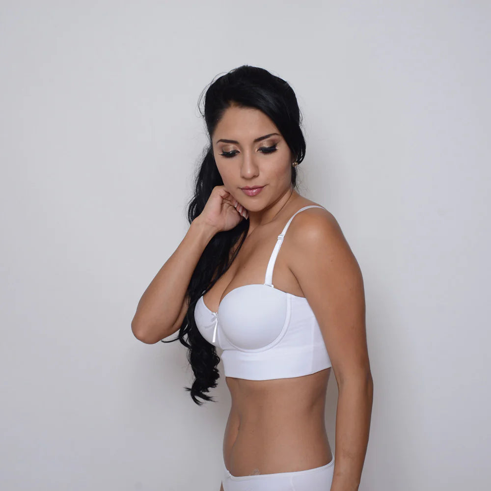 Brassier strapless con gran soporte dama #1007