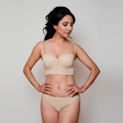 Brassier strapless con gran soporte dama #1007