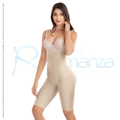 Faja colombiana strapless a la rodilla Mod. 2071