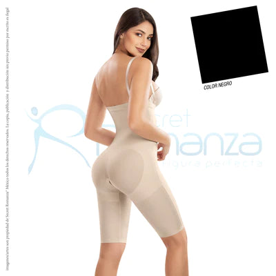 Faja colombiana strapless a la rodilla Mod. 2071