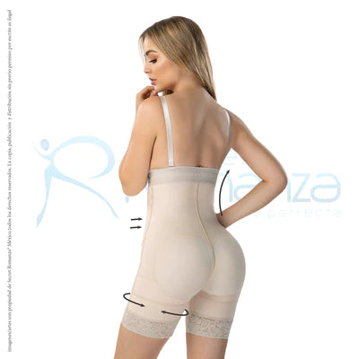 Faja colombiana short strapless Mod. 3081